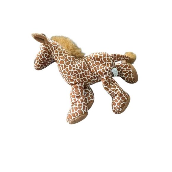 Russ Berrie Gandi Bean Bag Zoo Beanies Soft Giraffe Plush Stuffed Animal Toy 12" - Picture 4 of 10